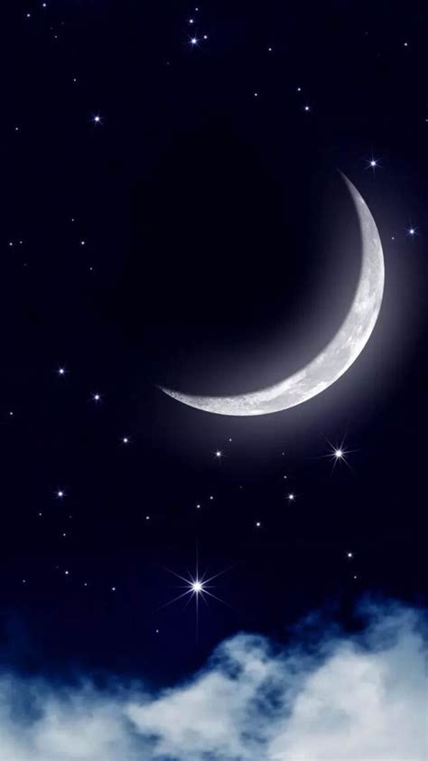 Star Moon Night Stars Background | Star background, Stars at night ...