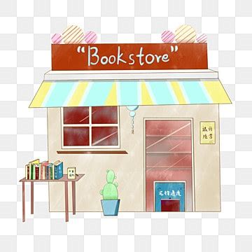 Cartoon Bookstore PNG Transparent Images Free Download | Vector Files ...