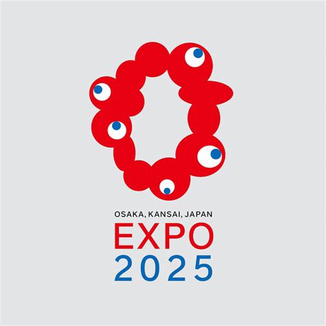 decmyk: Expo 2025 Osaka logo revealed as ring of red blobs