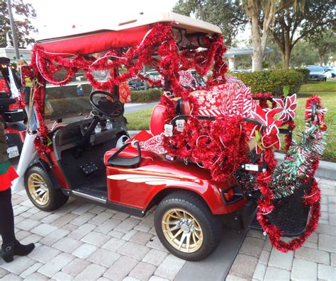 How to Decorate a Golf Cart for Christmas - Holidappy