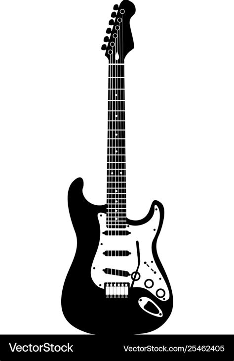 Guitar Silhouette Svg File