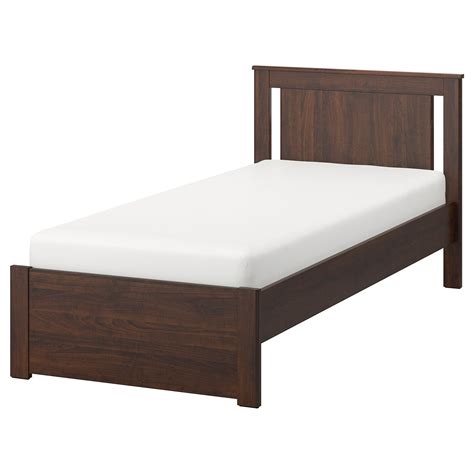 SONGESAND Bed frame, brown, Twin - IKEA