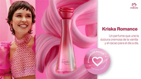 Perfume Femenino EDT Kriska Romance de Natura • Natura de México