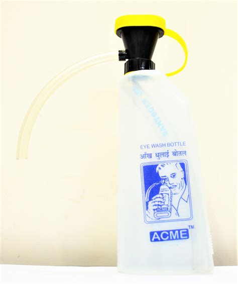 Clinic Eye Wash Bottle In 500 mL, Rs 165 /piece Sai Safety & Workswear ...