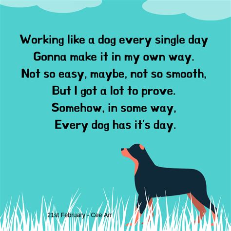 Poetry: Every Dog Has Its Day - Cee Arr - Medium