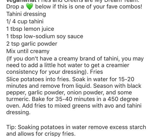Pin by Devri Frandsen on Healthy Recipes | Tahini dressing, Low sodium soy sauce, Healthy recipes