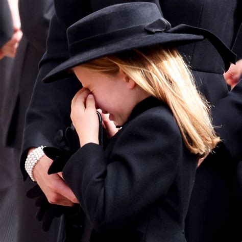 Princess Charlotte Cries at Queen Elizabeth II's Funeral | Us Weekly