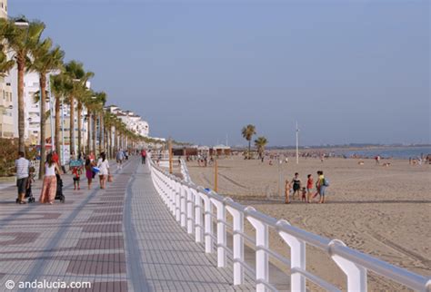 Beaches in El Puerto de Santa María, Fuentebravia, Santa Catalina, Caleta del Agua, La Puntilla ...