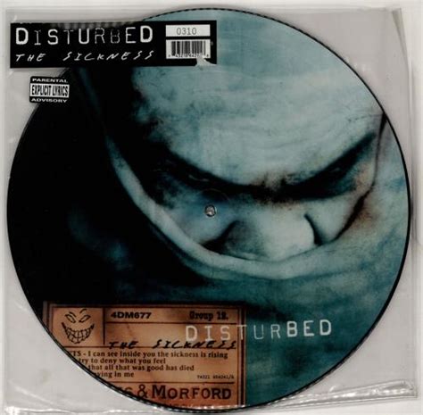 Disturbed The Sickness UK picture disc LP (vinyl picture disc album) (204481)