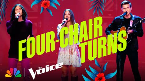 Watch The Voice Web Exclusive: The Best Four-Chair Turn Blind Auditions | NBC's The Voice 2022 ...