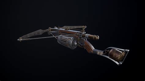 Van helsing crossbow 3D model - TurboSquid 1378390