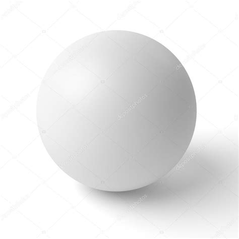 3d sphere with shadow on white — Stock Photo © usersam2007 #87756882