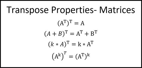 Transpose Matrix