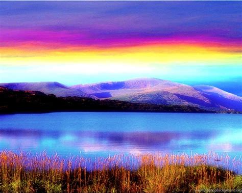 Rainbow Sunset Wallpapers - Top Free Rainbow Sunset Backgrounds - WallpaperAccess