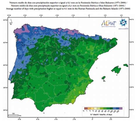 Iberian's climate maps (warm, records, temperatures, rainfall) - Weather -Temperature, sun ...