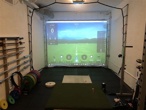 Basement Golf Simulator Setup Ideas