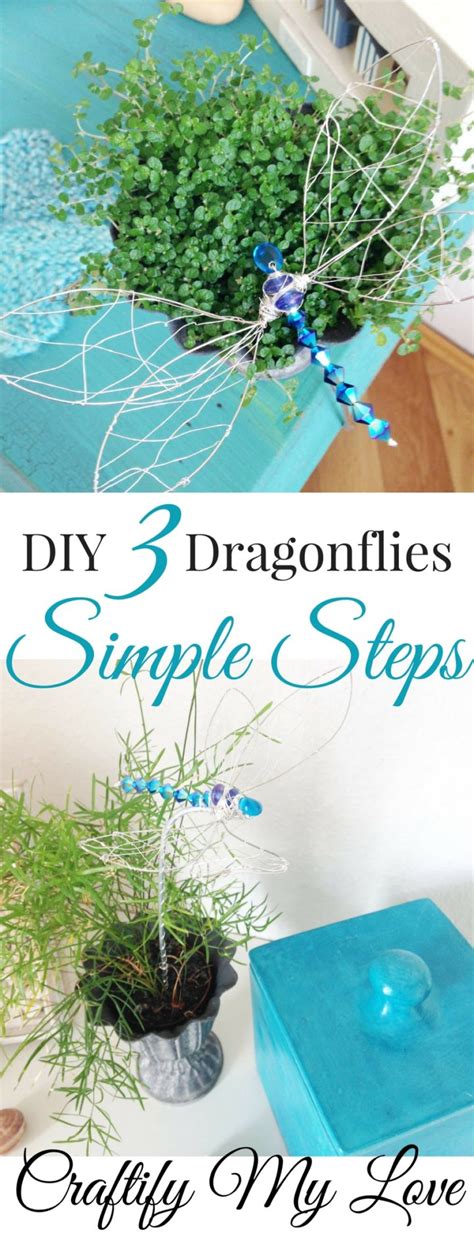 DIY Dragonflies: 3 Easy Steps | Craftify My Love