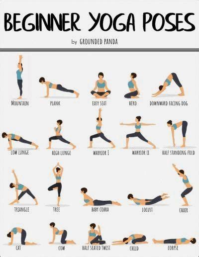 20 Yoga Poses for Complete Beginners | Basic yoga poses, Easy yoga workouts, Yoga for beginners