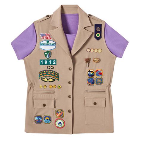 Official Cadette, Senior, Ambassador Cargo Vest | Girl Scout Shop