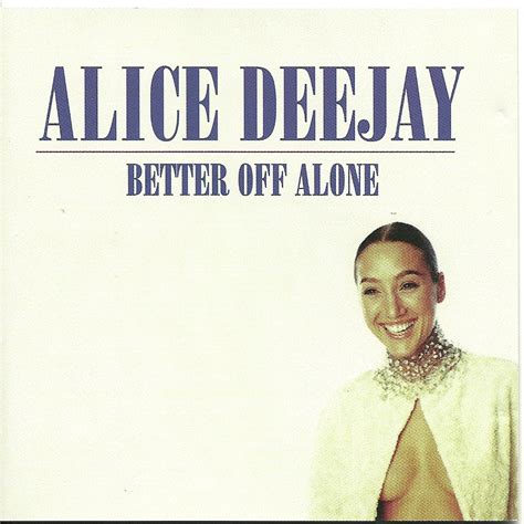 Alice Deejay CD Better Off Alone 6 Track Single - CDs