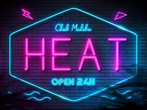 Dribbble - synthwave_retrowave_flyer_80s_1980s_new_wave_outrun_text_effects_neon_photoshop.jpg ...