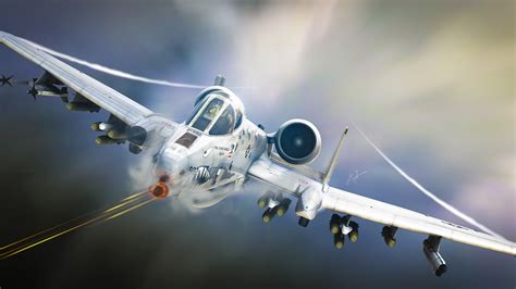 Download Military Fairchild Republic A-10 Thunderbolt II HD Wallpaper