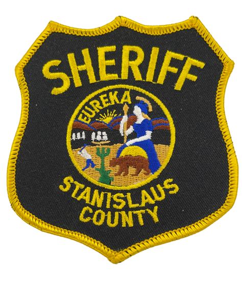 STANISLAUS COUNTY SHERIFF CA PATCH