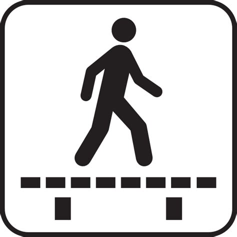 Walk Sign Clip Art at Clker.com - vector clip art online, royalty free ...