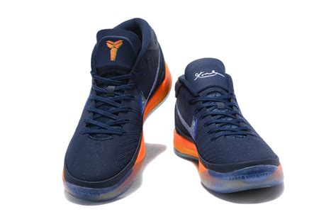 Nike Zoom Kobe XIII 13 ZK 13 Men Basketball Shoes Deep Blue Orange 922482-401 - Febbuy