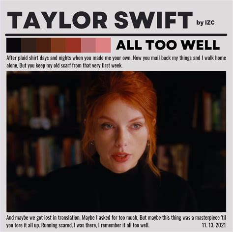 #taylorswift #alltoowell #red Lost In Translation, Home Alone, All Is ...