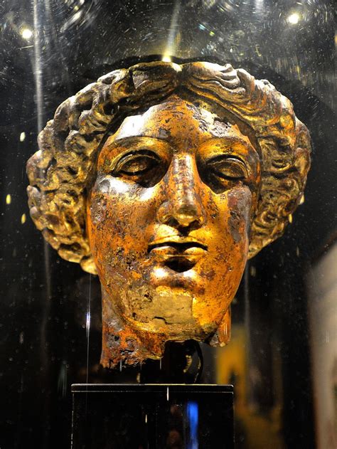 Sulis Minerva | The gilt bronze head of the goddess Sulis Mi… | Flickr