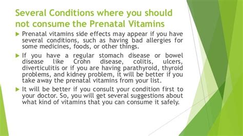 Prenatal Vitamins Side Effects