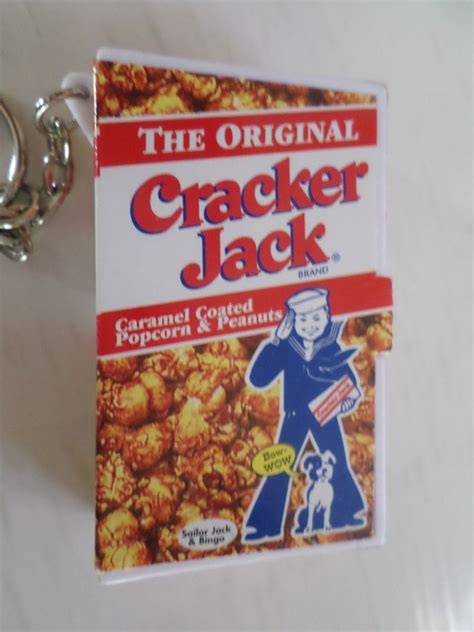 Cracker Jack keychain collectible 7.00 | Cracker jacks, Keychain, Collection