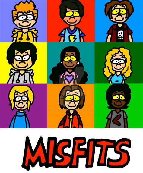 Misfits Poster by Magnetoon-Studios on DeviantArt