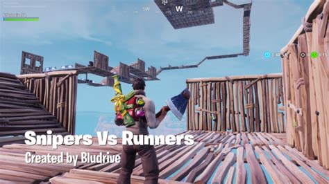 Snipers Vs Runners [ BluDrive ] – Fortnite Creative Map Code