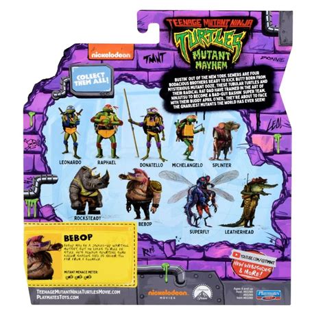 TMNT Mutant Mayhem Bebop Action Figure