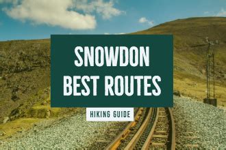 Best Hiking Routes to Snowdon Peak | Maps, Car Parking, Guides