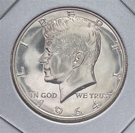 1964-P PROOF High Grade PRF65+ Franklin Silver Half Dollar - For Sale, Buy Now Online - Item #476617