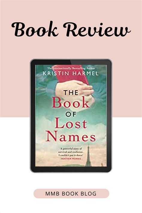 Book Review: The Book Of Lost Names by Kristin Harmel