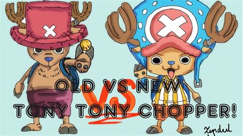 TONY TONY CHOPPER - OLD VS NEW! [Speedpaint] - YouTube