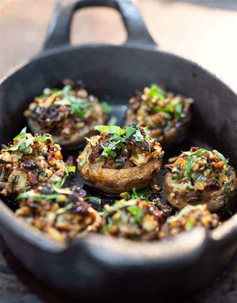 Vegan-Stuffed-Mushrooms-2 | Intentional Hospitality