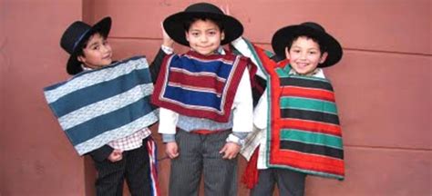 Chilean children | Chilean clothing, Chile clothing, Clothes