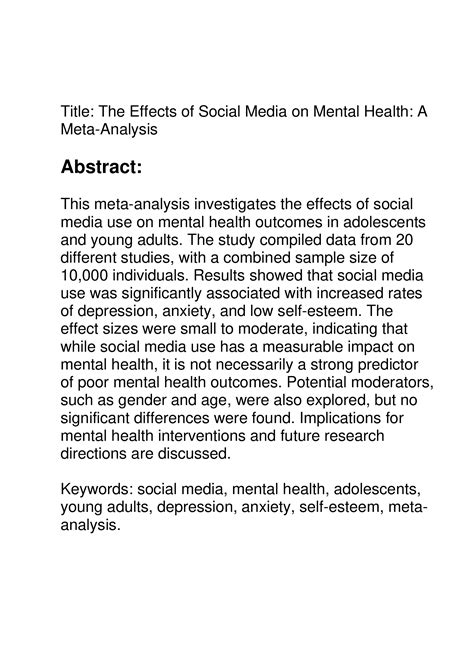 Abstract in Research Paper | Forms - Docs - 2023