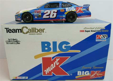 Jimmy Spencer 2000 #26 Kmart Ford Taurus O262046KM 1:24 Nascar Team ...