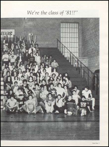 Explore 1981 Brooke High School Yearbook, Wellsburg WV - Classmates