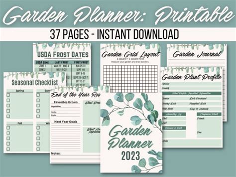 The Ultimate 2023 Garden Planner: Printable - Etsy