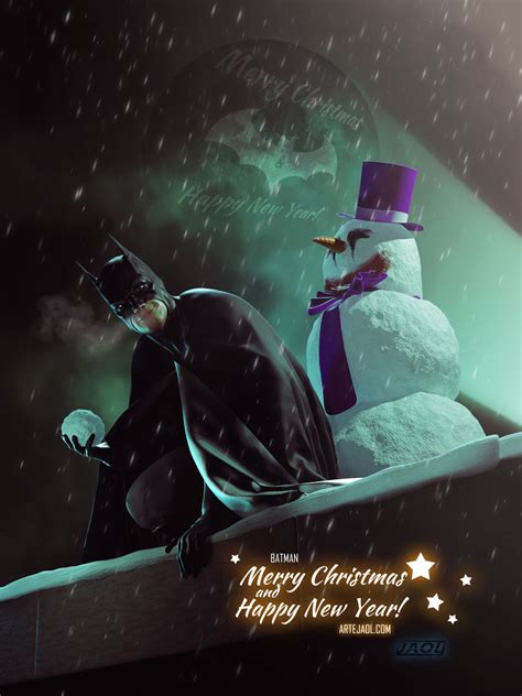 ArtStation - Batman on Christmas