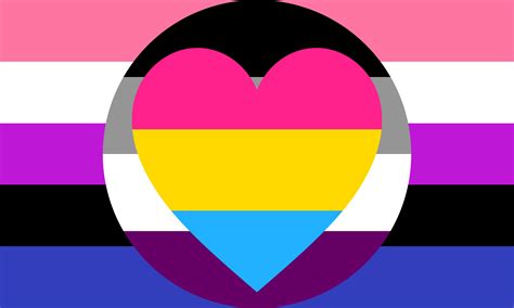 Asexual Panromantic Genderfluid Combo by Pride-Flags on DeviantArt