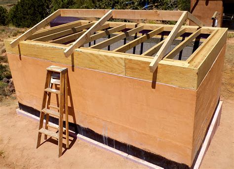 Alt. Build Blog: Building A Well House #4: Framing The Hip Roof