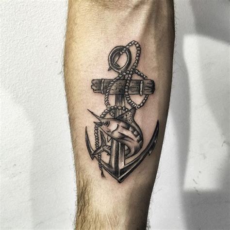 Anchor fish tattoo | Dövme, Çapa dövmesi, Çapalar